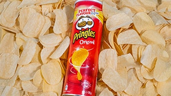 video produit packshot pringles